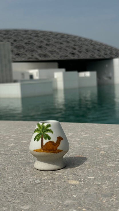 Pre-Order Hand-painted Camel Set & matcha (zip lock)
